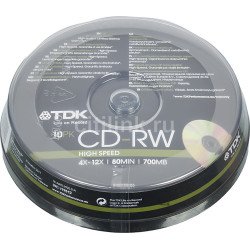 CD-RW 700Mb/80min,4-12x