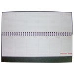 Планінг недатований  64арк. InfolkMIRADUR ТМ "BRISK OFFICE" синій 325х102