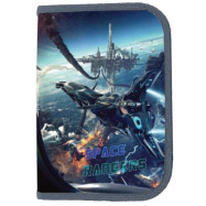 пенал 1-яр.,укомпл. с 2 отв.,"Space Rangers 2", 210/230D Nylon,93032, CLASS