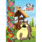 Блокнот А6 50л "Дитячий"(с глитером) спираль верх.