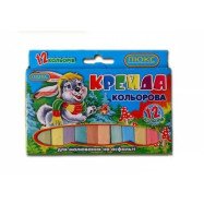 Мел цветн.12цв.24*72