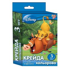 крейда кольорова кругла JUMBO, 3 кол., 23*107мм,7606 CLASS