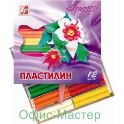 пластилін "Чисті руки" 24кол, ECO, 400гр., 7629, CLASS