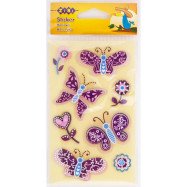 Наліпки "Butterfly violet A"